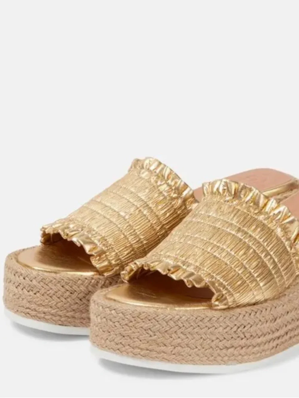 Ganni platform espadrille